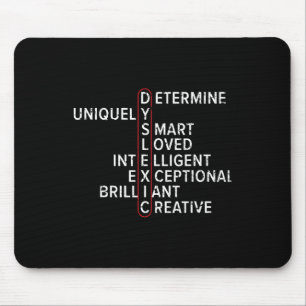 Sensibilisierung für Störungen Lernen Behinderung Mousepad