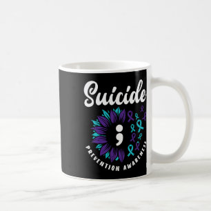 Sensibilisierung für Suizide Unterstützung der Sui Kaffeetasse