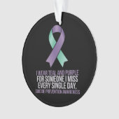 Sensibilisierung für Suizidprävention - gemeinsam Ornament (Vorderseite)