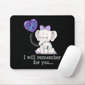 Sensibilisierung für Suizidprävention Mousepad (Mit Mouse)