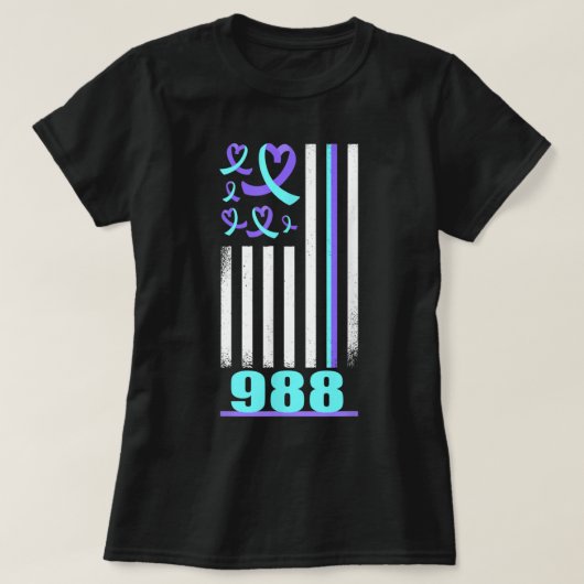 Sensibilisierung für Suizidprävention Psychische G T-Shirt (Design vorne)