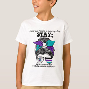 Sensibilisierung für Suizidprävention Psychische G T-Shirt