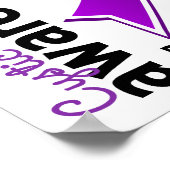 Sensibilisierung für zystische Fibrose 5 Poster (Ecke)