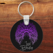 Sensibilisierung für zystische Fibrose Schlüsselanhänger (Vorderseite)