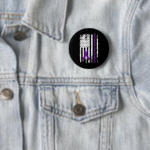 Sensibilisierung Lila Multiband-Sucht Erholung Button (Beispiel)