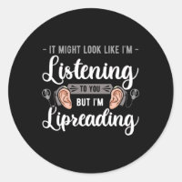 Sensibilisierung Lip Reading Hörhilfe Implantat As