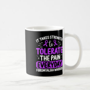 Sensibilisierung toleriert den Schmerz der Alltags Kaffeetasse