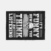 Sensibilisierung und Geste der Handbewegung Fleecedecke (Vorderseite (Horizontal))