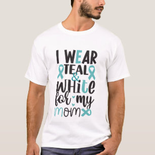 Sensibilisierung/Unterstützung für Gebärmutterhals T-Shirt