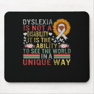 Sensibilisierung Welteinzigartig Nicht Behinderung Mousepad