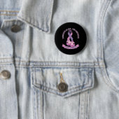 Sensibilisierungsband Boxing Gloves Fibro Kämpfer Button (Beispiel)