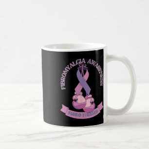 Sensibilisierungsband Boxing Gloves Fibro Kämpfer Kaffeetasse