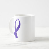 Sensibilisierungsband (dunkelblau) kaffeetasse (Vorderseite Links)