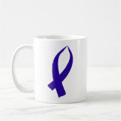 Sensibilisierungsband (dunkelblau) kaffeetasse (Links)