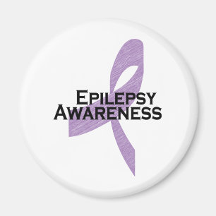 Sensibilisierungsband für Epilepsie Magnet