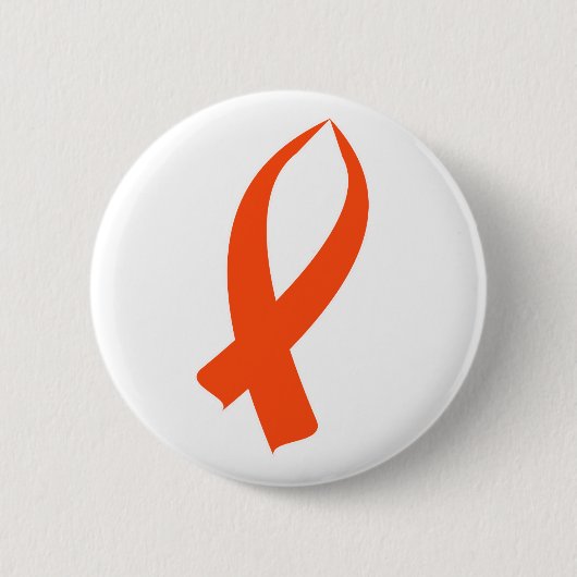 Sensibilisierungsband (Orange) Button (Vorderseite)