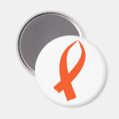 Sensibilisierungsband (Orange) Magnet (Vorderseite/Rückseite)