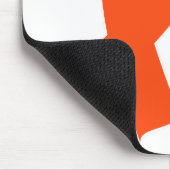 Sensibilisierungsband (Orange) Mousepad (Ecke)