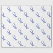 Sensibilisierungsband (Periwinkle) Geschenkpapier (Flach)