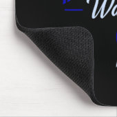 Sensibilisierungsbefürworter Kämpfer Geschenkidee Mousepad (Ecke)