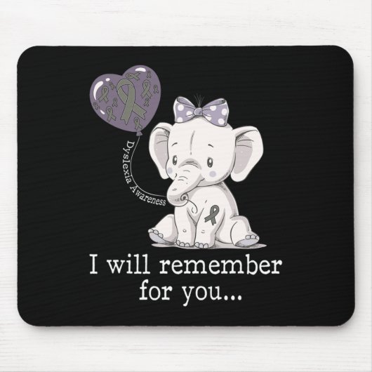 SensibilisierungsElefant Mousepad (Vorne)