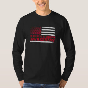 Sensibilisierungsflaggen-Schleifen-Woche Monat Okt T-Shirt