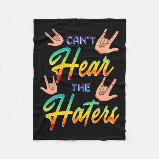 Sensibilisierungshilfe Implantat Asl kann die H ni Fleecedecke (Vorderseite)