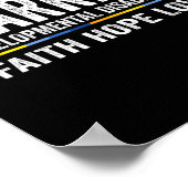 Sensibilisierungskampagne für Entwicklungsstörunge Poster (Ecke)