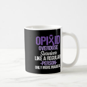 Sensibilisierungskampagne für Überdosierung Kaffeetasse