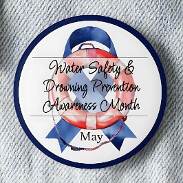 Sensibilisierungskampagne für Wassersicherheit und Button