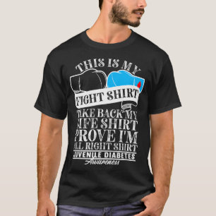 Sensibilisierungskampagne I JUGENDLICHE T1D Typ 1  T-Shirt