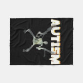 Sensibilisierungskelett für Autismus - unterstütze Fleecedecke (Vorderseite (Horizontal))