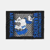 Sensibilisierungskräfte sind magischer Einhornwass Fleecedecke (Vorderseite (Horizontal))