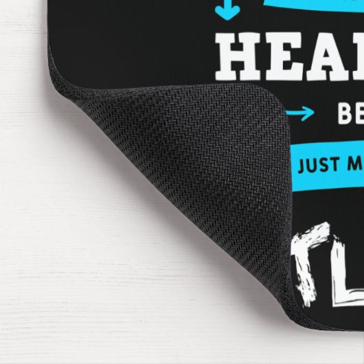 Sensibilisierungskur Hilfe Implantat Asl Schrei au Mousepad (Ecke)