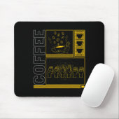 Sensibilisierungsmonat Kaffeebecher Lover Trendy L Mousepad (Mit Mouse)