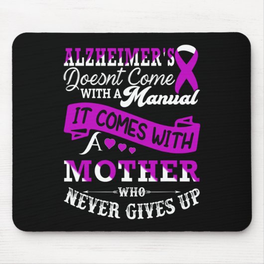Sensibilisierungsmutter unterstützt Heimer Warrior Mousepad (Vorne)
