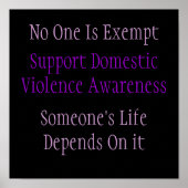 Sensibilisierungspaket für häusliche Gewalt Poster (Vorne)