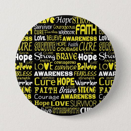 Sensibilisierungsworte...Endometriose Button (Vorderseite)