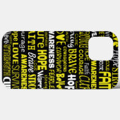 Sensibilisierungsworte...Endometriose Case-Mate iPhone Hülle (Rückseite (Horizontal))