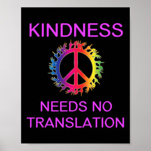 Sensibilität erfordert keine Übersetzung Poster