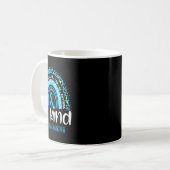 Sensibilität Leopard Regenbogen Wählen Sie Kindhei Kaffeetasse (Vorderseite Links)