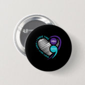 Sensibilitätsprävention Herz Semi Colon Sie Proble Button (Vorne & Hinten)