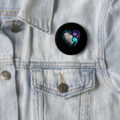 Sensibilitätsprävention Herz Semi Colon Sie Proble Button (Beispiel)