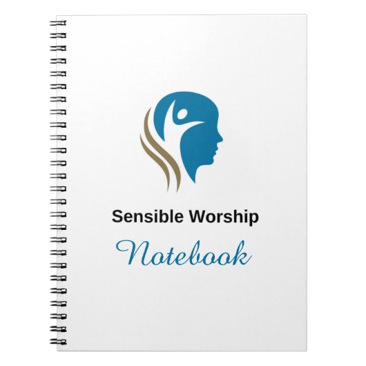 Sensible Worship Spiral Notebook Notizblock (Vorderseite)