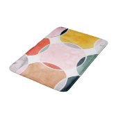 Sensical - Circle Pattern Badematte (Schrägansicht)