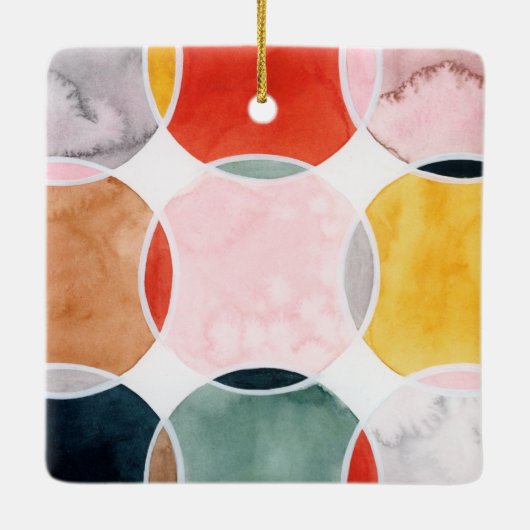 Sensical - Circle Pattern Keramikornament (Rückseite)