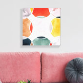 Sensical - Circle Pattern Leinwanddruck (Insitu (Wohnzimmer))