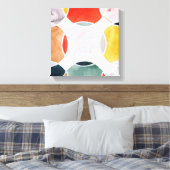 Sensical - Circle Pattern Leinwanddruck (Insitu (Schlafzimmer))