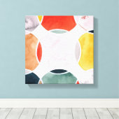 Sensical - Circle Pattern Leinwanddruck (Insitu (Holzboden))