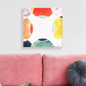 Sensical - Circle Pattern Leinwanddruck (Insitu (Wohnzimmer))